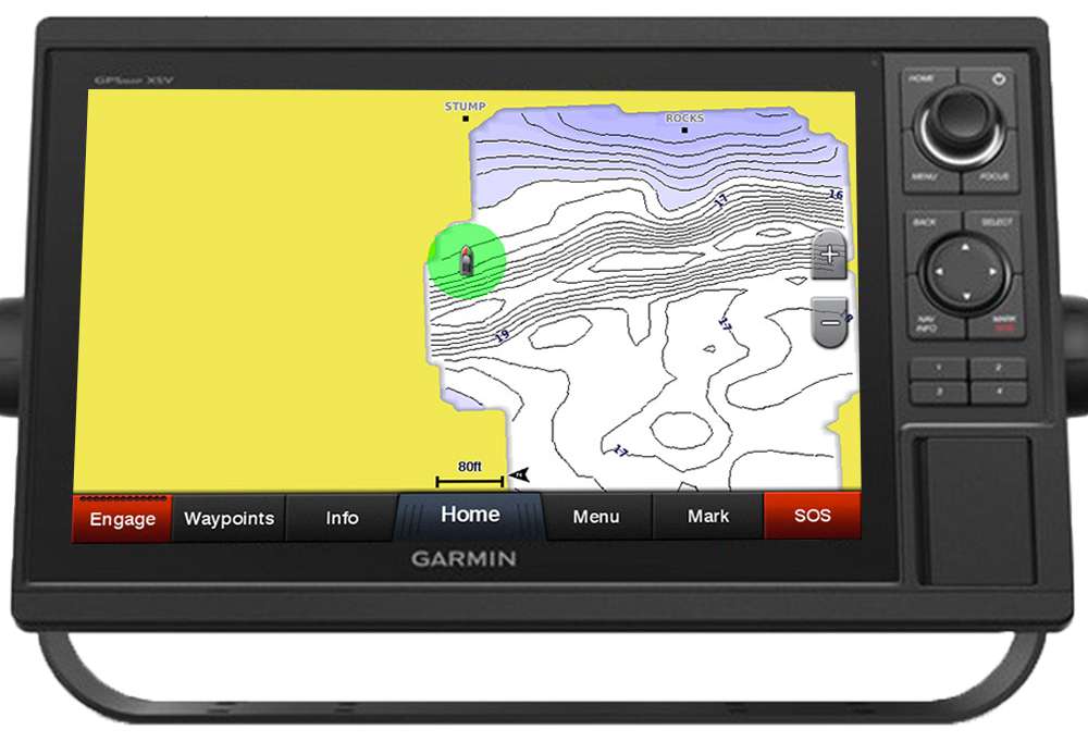 Garmin GPSMAP 1022xsv 010-01740-02 - Comptoir Nautique